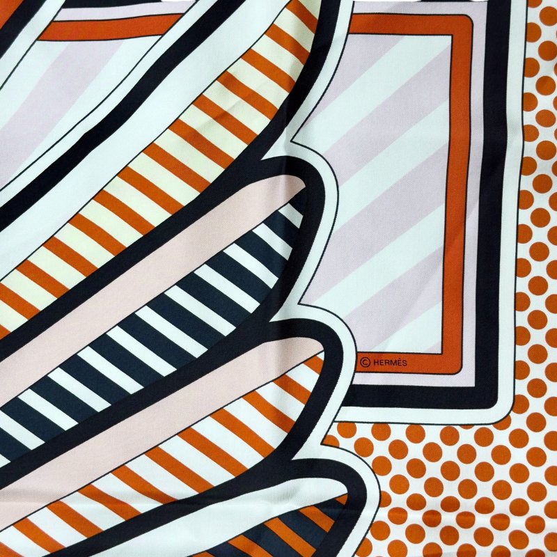 HERMES Pégase pop 140 波普飛馬 絲巾-7