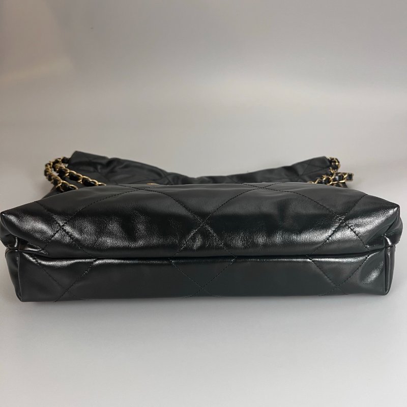 CHANEL 22包黑金小號 AS3261/晶片款-5