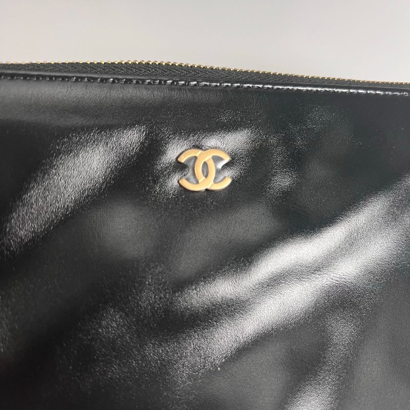 CHANEL 22包黑金小號 AS3261/晶片款-11