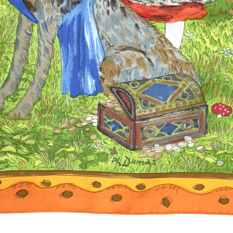 HERMES Fairytales by Hermès scarf 90 童話故事 絲巾-7