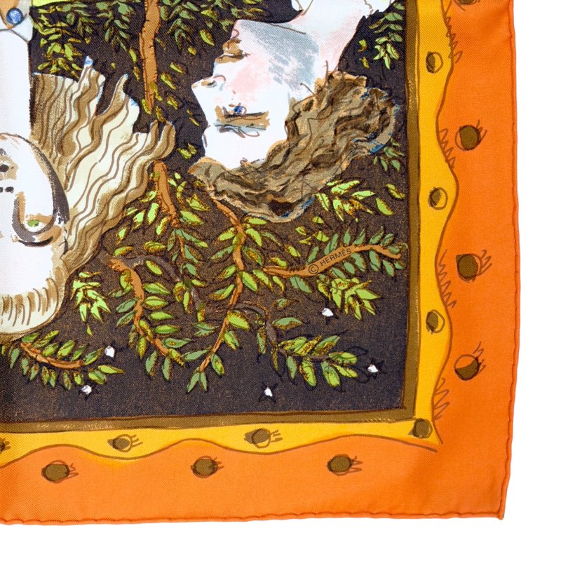 HERMES Fairytales by Hermès scarf 90 童話故事 絲巾-8