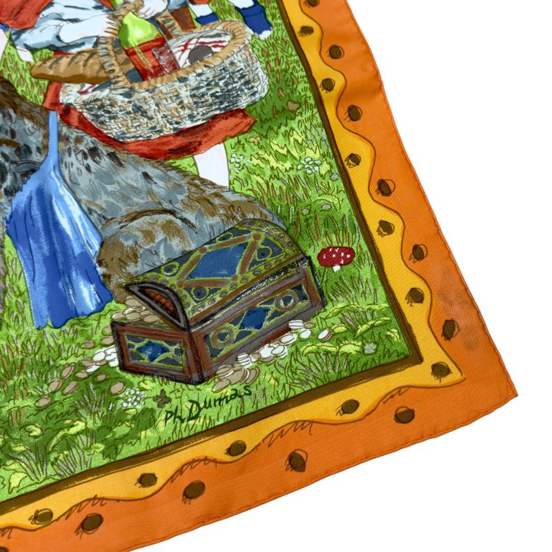 HERMES Fairytales by Hermès scarf 90 童話故事 絲巾-9
