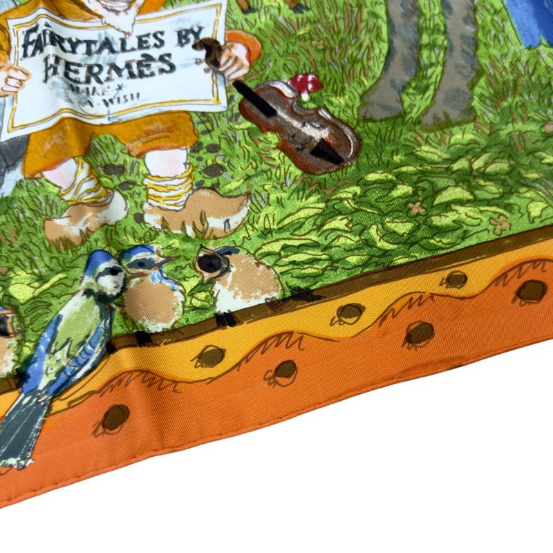 HERMES Fairytales by Hermès scarf 90 童話故事 絲巾-10