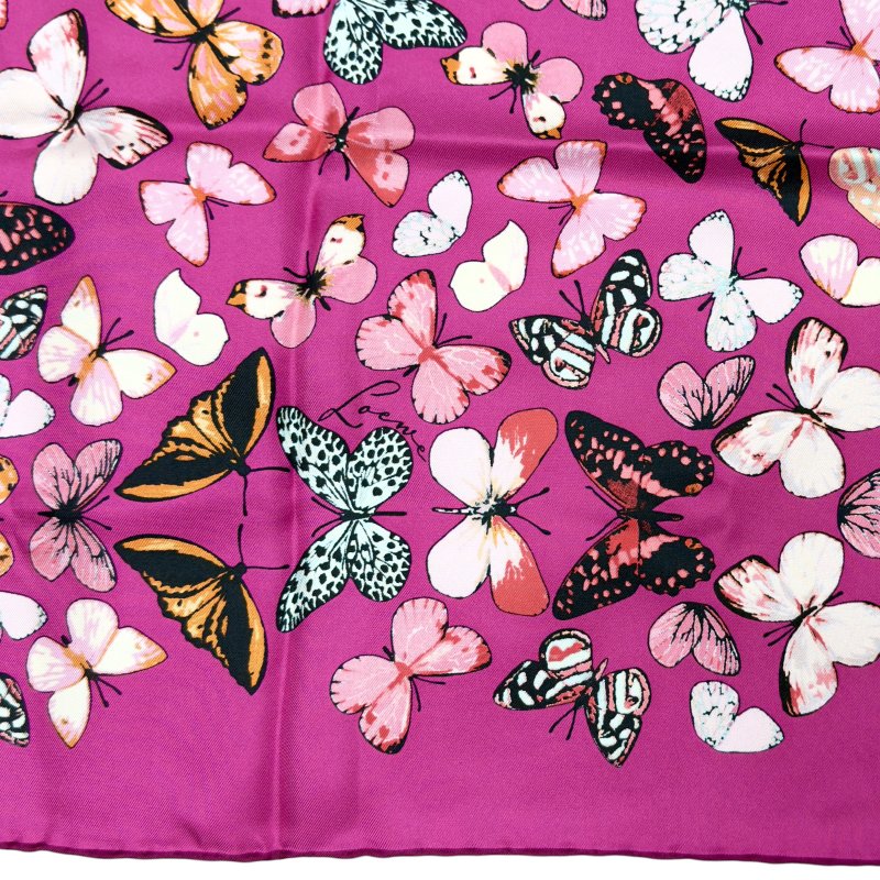 LOEWE 蝴蝶 絲巾-5