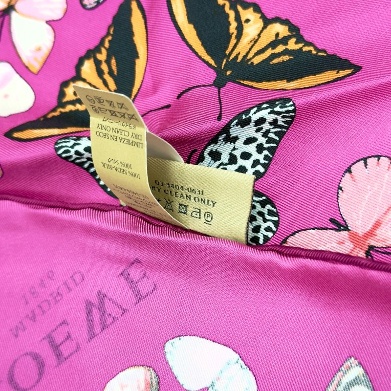 LOEWE 蝴蝶 絲巾-9