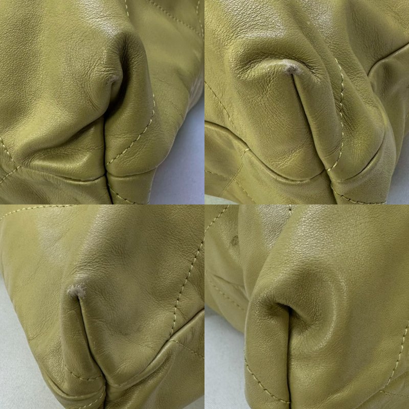 CHANEL 中號22包牛油果綠-9