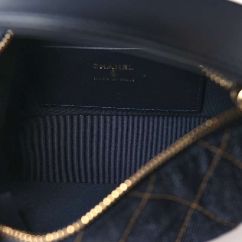 Chanel 黑牛仔飯盒包 vanity denim-3