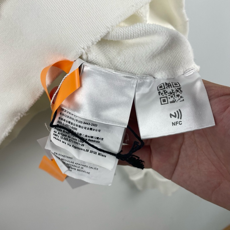 繆繆/Miu Miu/破壞刺繡衛衣/s碼/98新/cl01974-5