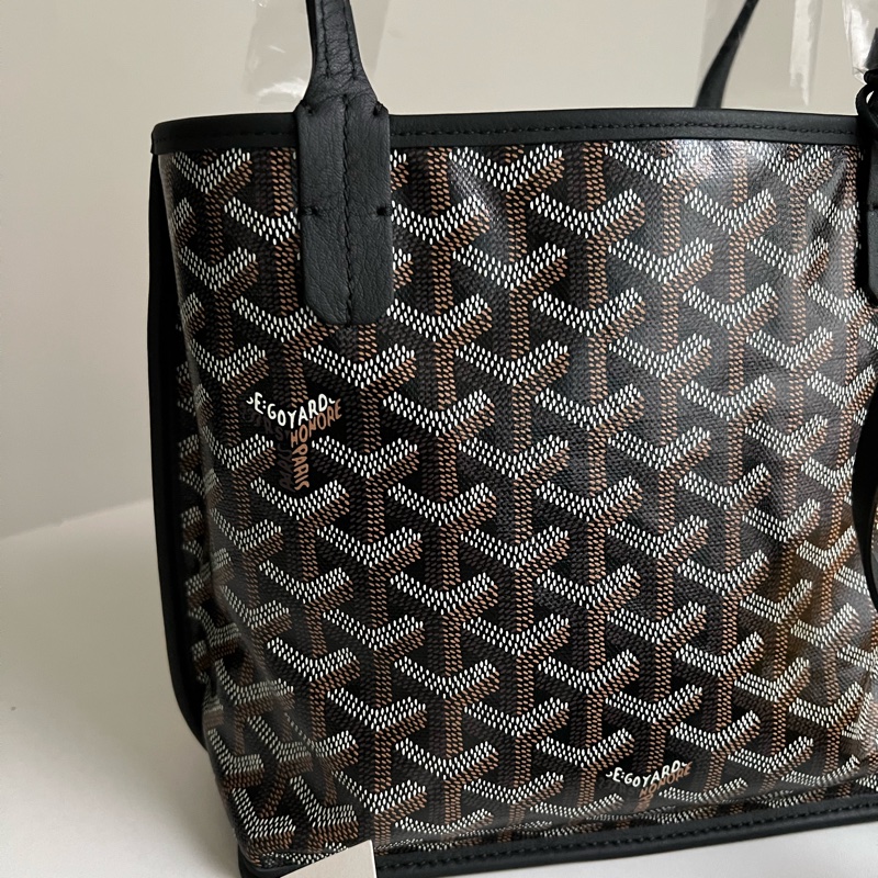 全新!!Goyard黑色Anjou Mini Bag-3
