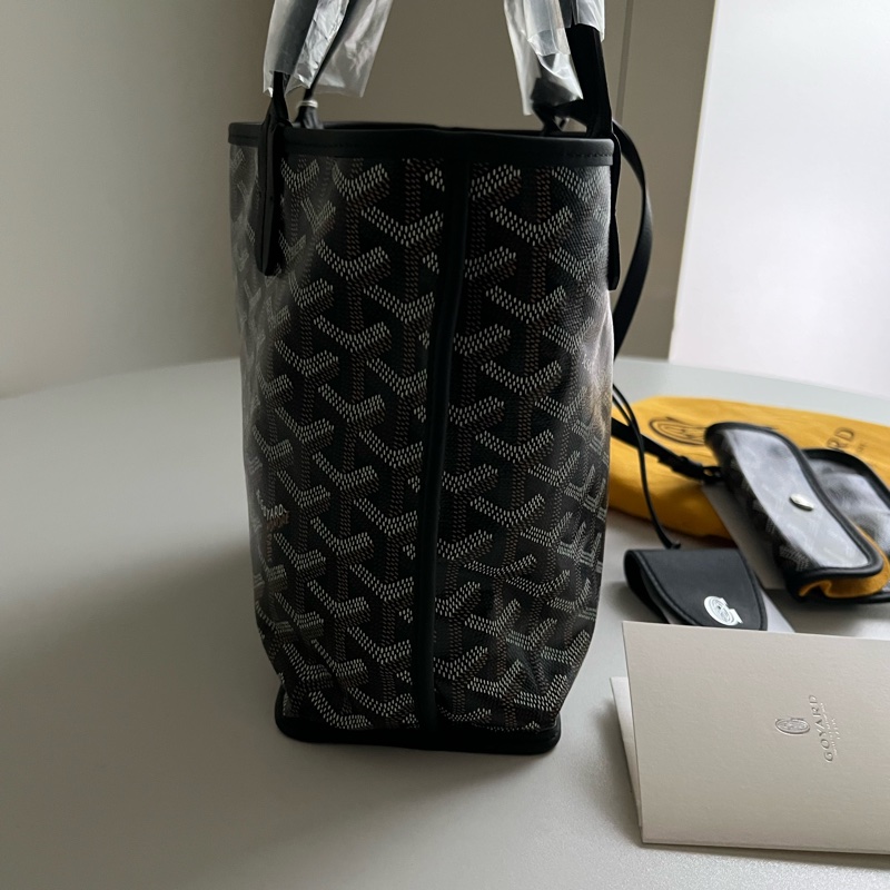 全新!!Goyard黑色Anjou Mini Bag-6