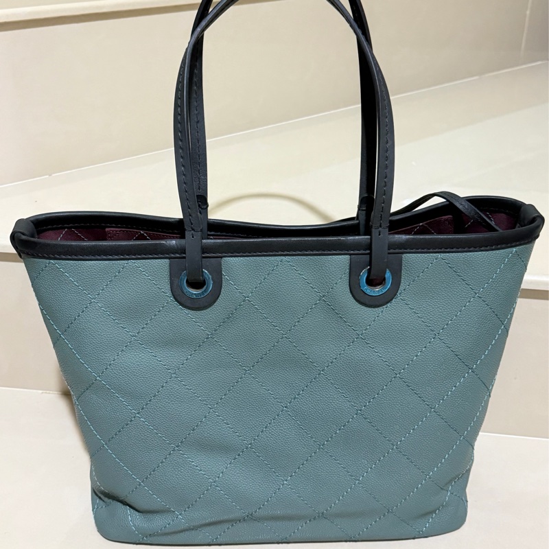 Chanel荔枝皮肩背手提兩用包-1