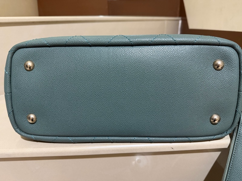 Chanel荔枝皮肩背手提兩用包-8