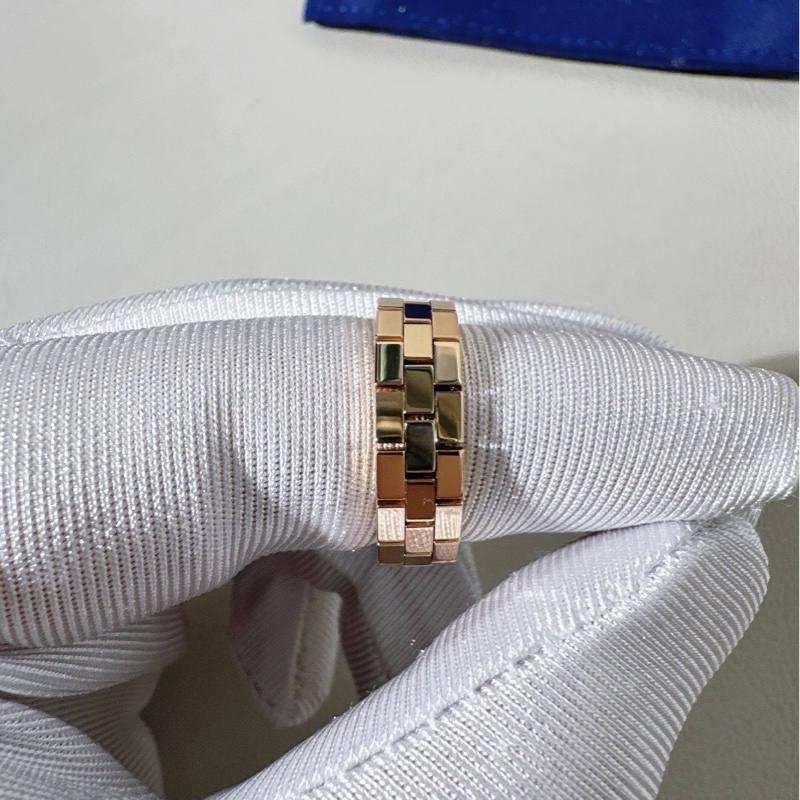 Chaumet尚美BOLÉRO 波萊羅 18K 玫瑰金 鏈條 軟戒，55 號，有塵袋，工價 2 萬多 停產絕版款，非常經典有品的一枚-2