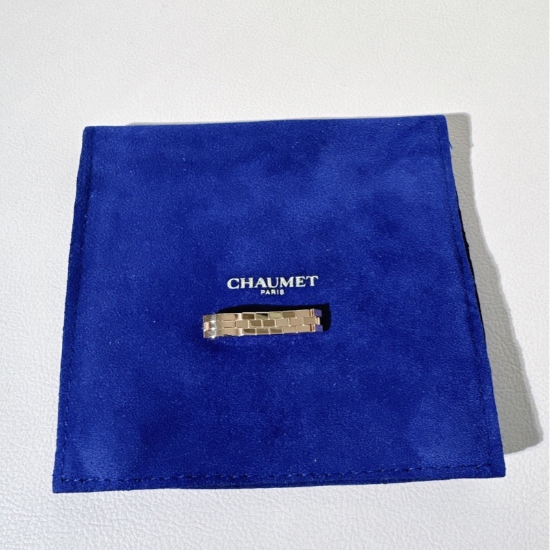 Chaumet尚美BOLÉRO 波萊羅 18K 玫瑰金 鏈條 軟戒，55 號，有塵袋，工價 2 萬多 停產絕版款，非常經典有品的一枚-5