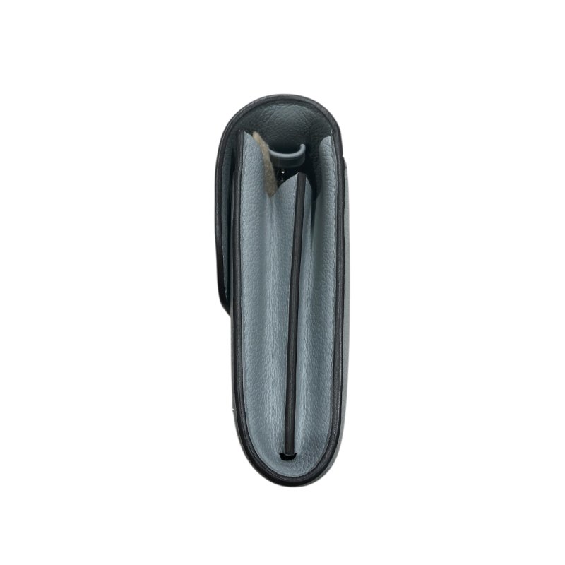 HERMES 愛馬仕 CONSTANCE TO GO 肩背手拿包 皮革 灰藍色 銀釦-2