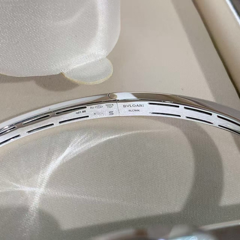 H260330)gz)Bvlgari 寶格麗Serpenti Viper系列 雙蛇頭手鐲s碼,配件盒子,2021購入-3