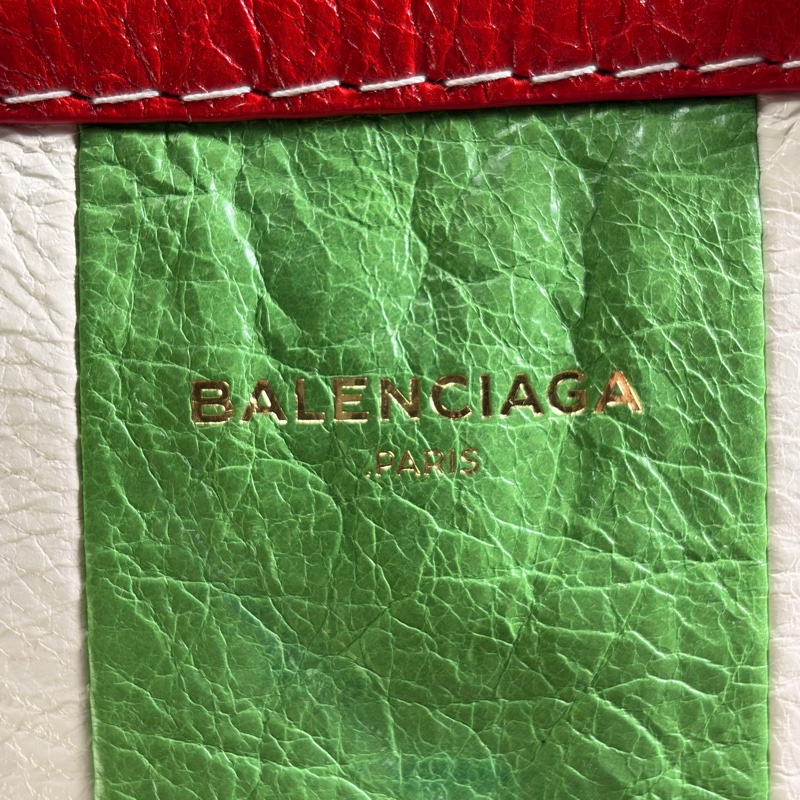 🔥超級特別 Balenciaga 巴黎世家 拼色條紋肩背包 斜背包 手提包-2
