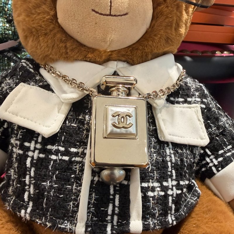 CHANEL 2347.香水瓶長鍊 金-1