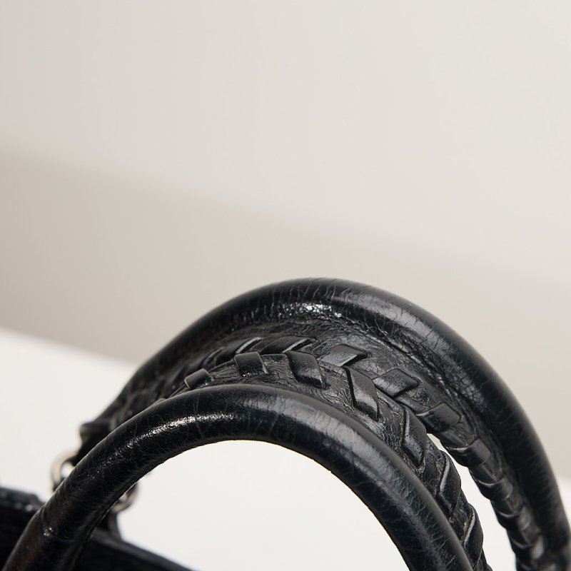 二手Balenciaga neo cagole 機車包xs/黑銀-5