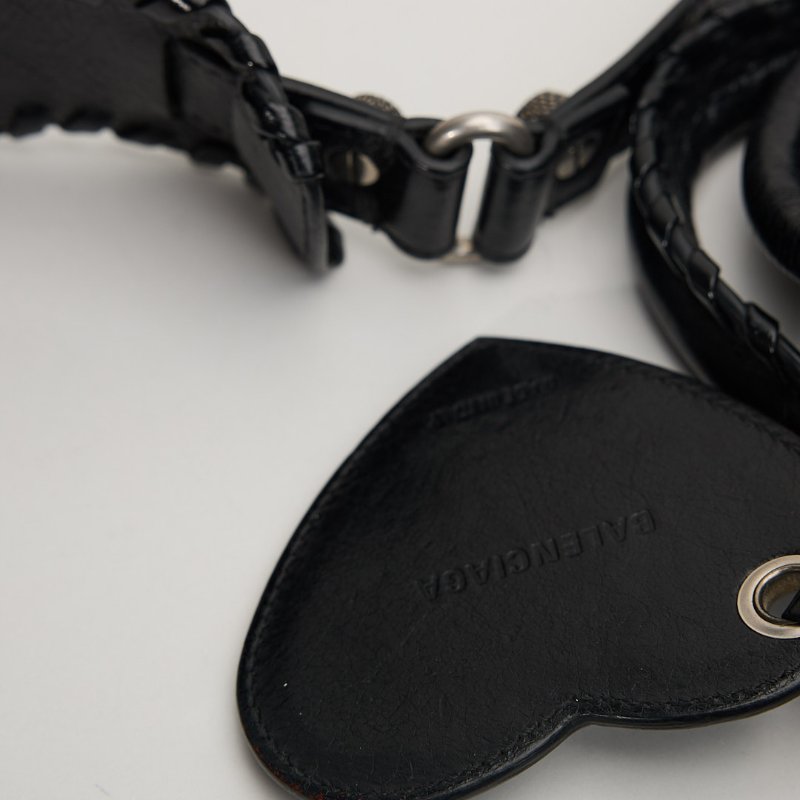 二手Balenciaga neo cagole 機車包xs/黑銀-11