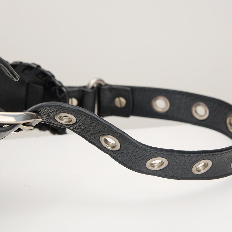 二手Balenciaga neo cagole 機車包xs/黑銀-16