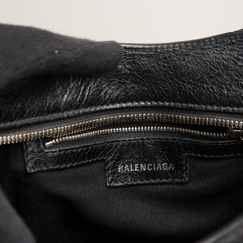 二手Balenciaga neo cagole 機車包xs/黑銀-19