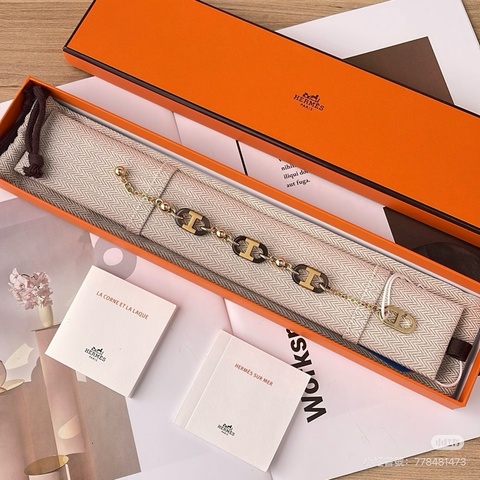 Hermes horn bracelet