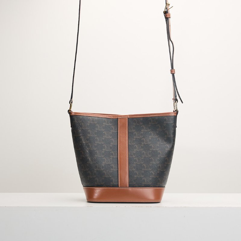 二手Celine 老花小號水桶包-2