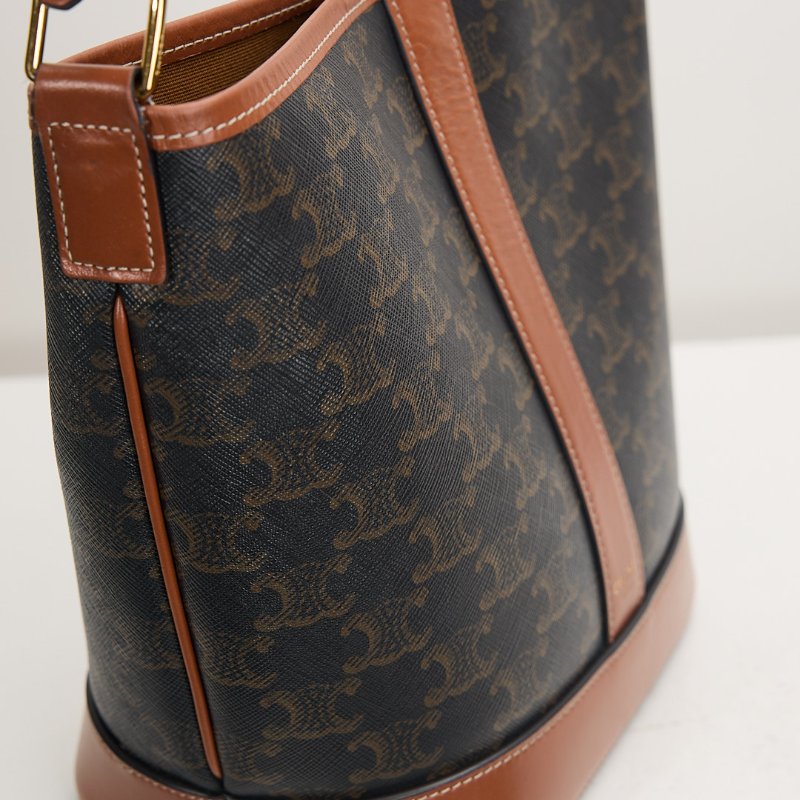 二手Celine 老花小號水桶包-5