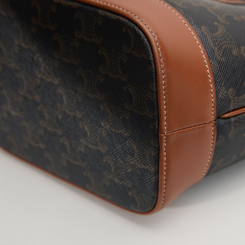 二手Celine 老花小號水桶包-11