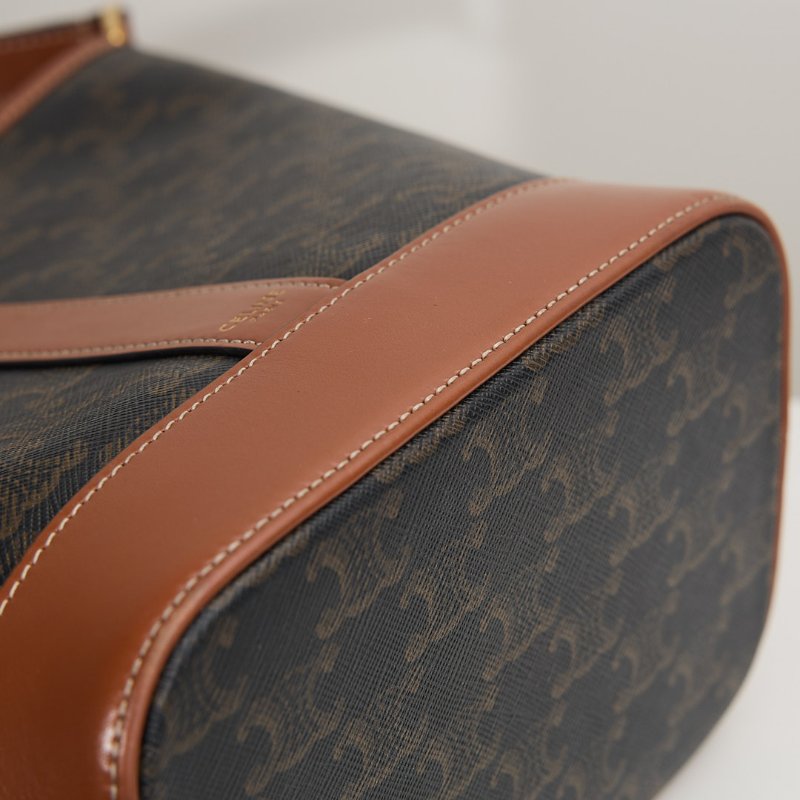 二手Celine 老花小號水桶包-12