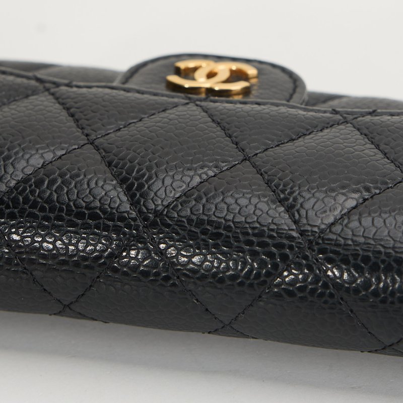 二手Chanel cf卡包/黑金牛-7