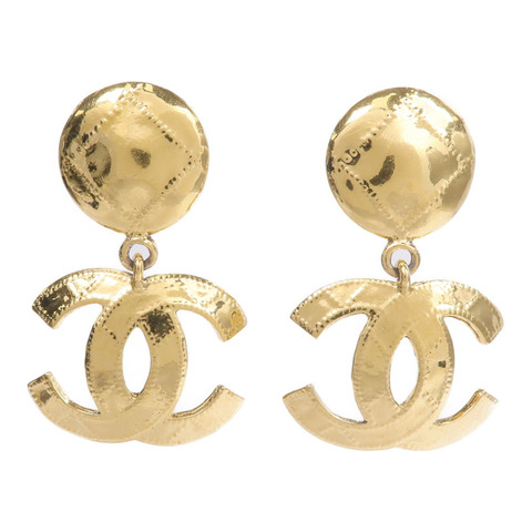 CHANEL 金屬Vintage Earrings耳環