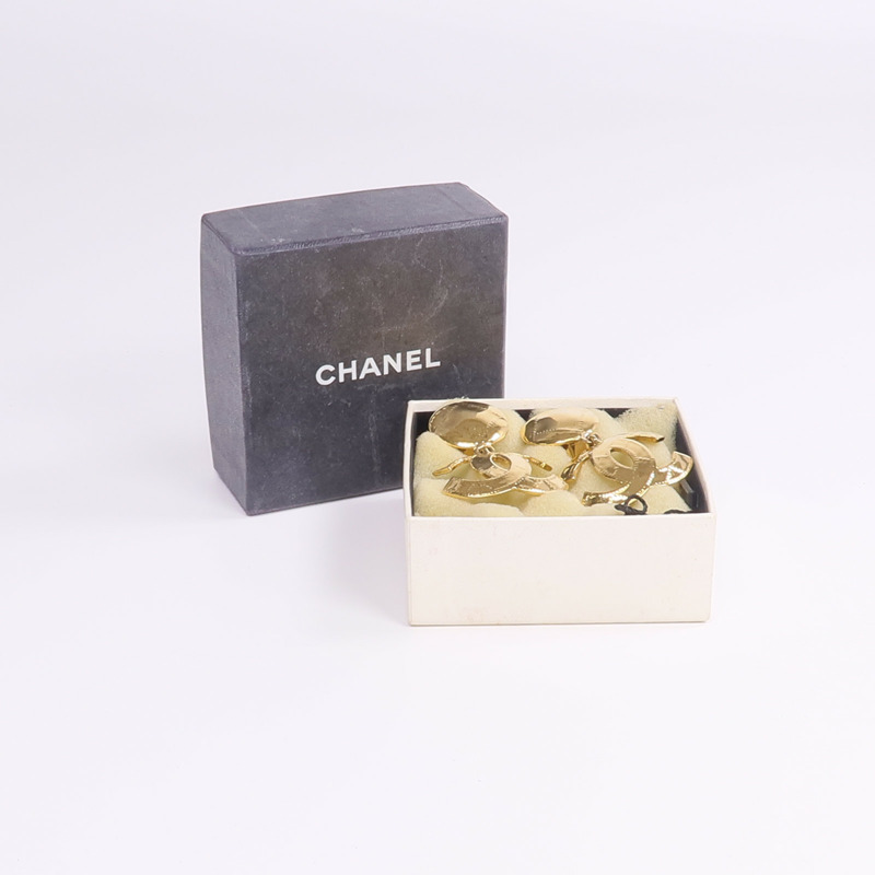 CHANEL 金屬Vintage Earrings耳環-6