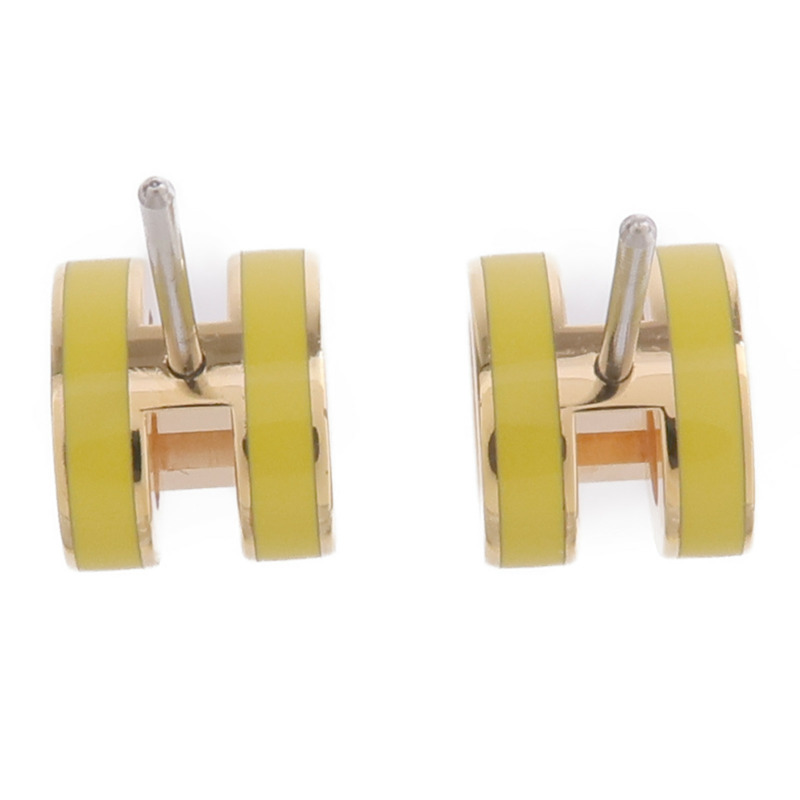 HERMES 金屬Mini Pop H Earrings耳環-2
