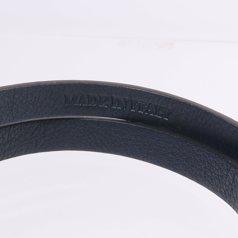 Salvatore Ferragamo 牛皮皮革Bracelet金扣手帶-4