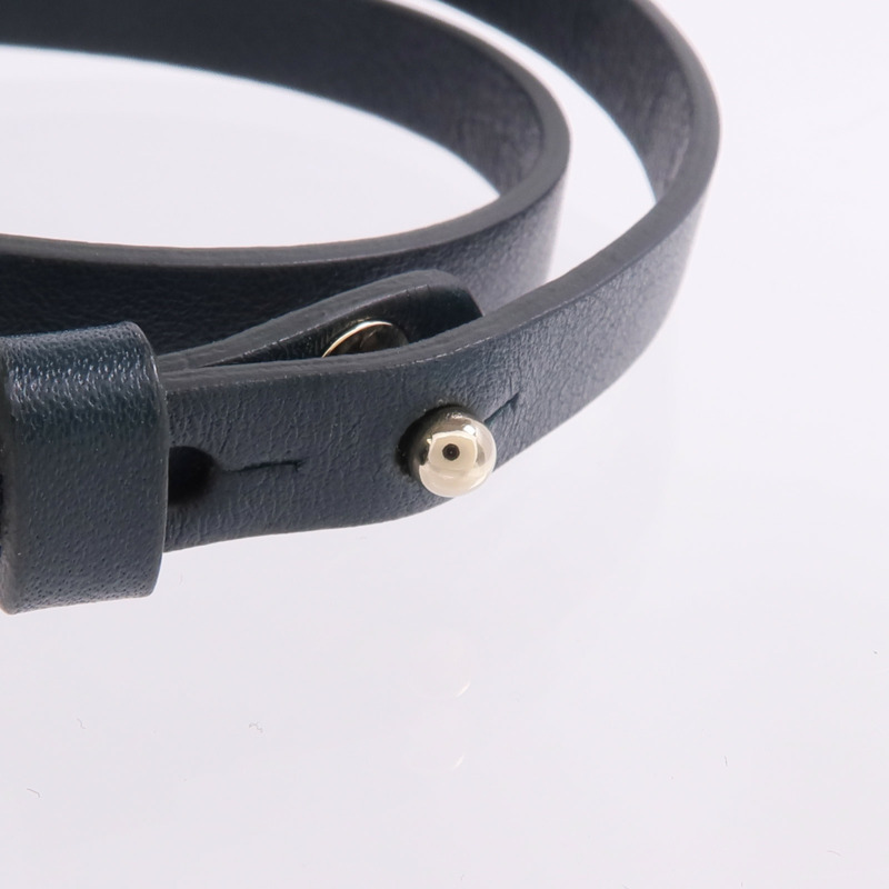 Salvatore Ferragamo 牛皮皮革Bracelet金扣手帶-5