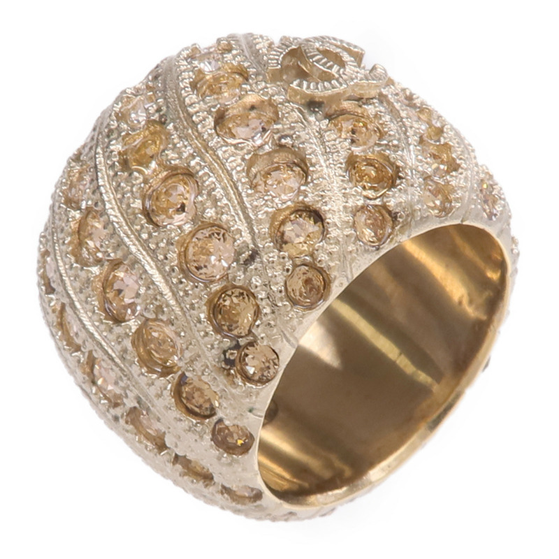 CHANEL 金屬Ring戒指US#7-0