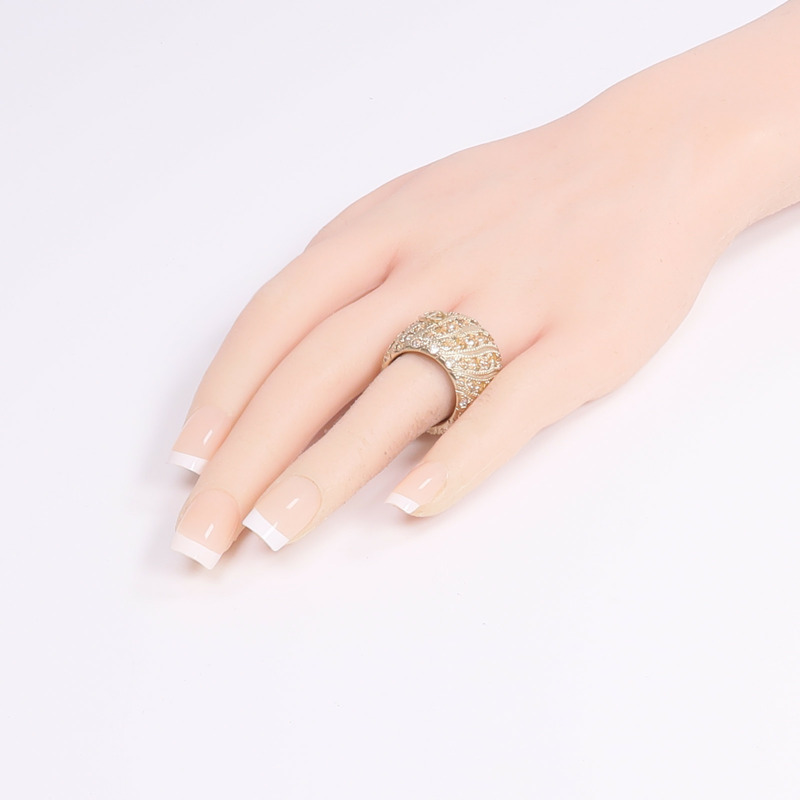 CHANEL 金屬Ring戒指US#7-7