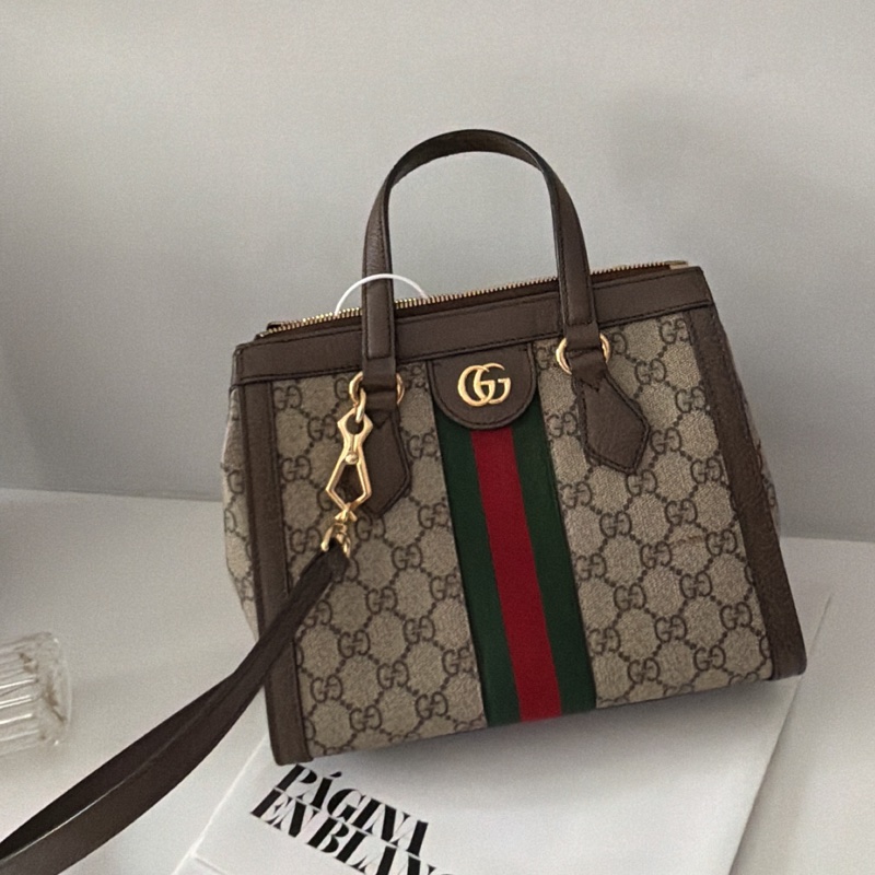 Gucci ophidia 紅綠條兩用包-0