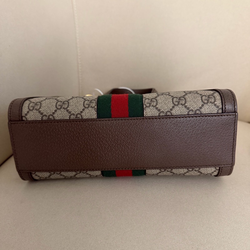 Gucci ophidia 紅綠條兩用包-7