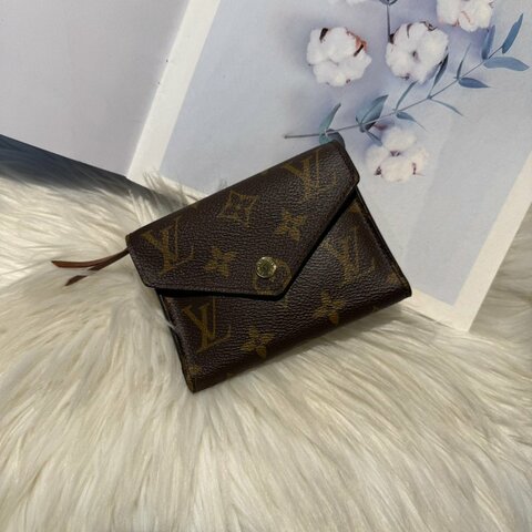 LV Victorine 三折短夾(咖啡)