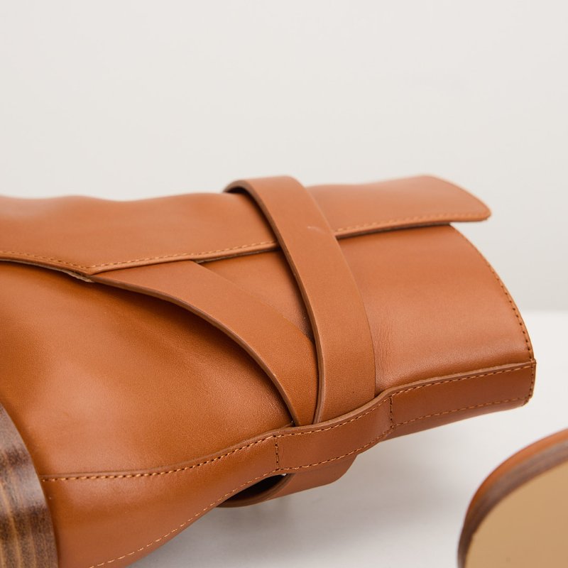 Hermès Neo ankle boot Kelly扣短靴/Naturel棕色-16