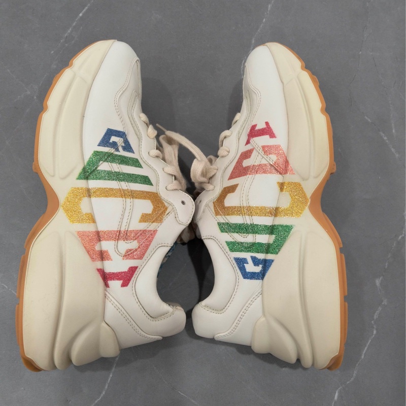 GUCCI古馳  老爹鞋  36碼 無附件-2