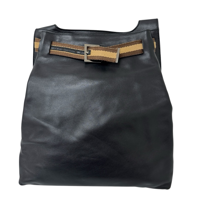 Gucci 古馳 單肩包 皮革 vintage 中古 二手-3