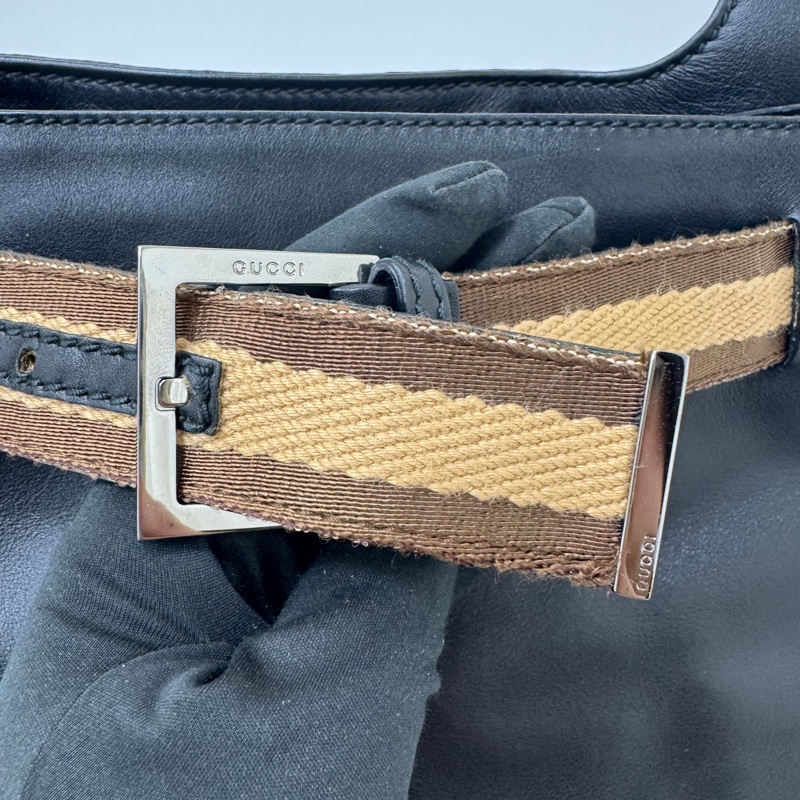 Gucci 古馳 單肩包 皮革 vintage 中古 二手-11