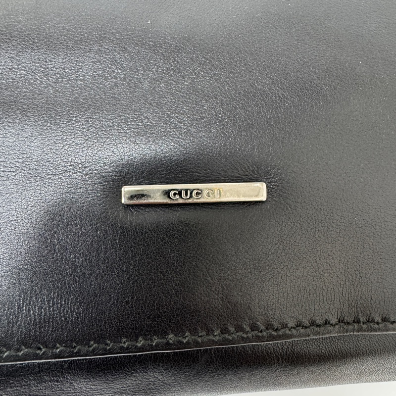 Gucci 古馳 單肩包 皮革 vintage 中古 二手-12