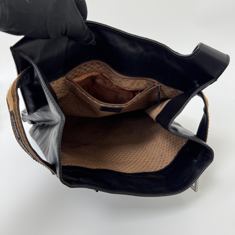 Gucci 古馳 單肩包 皮革 vintage 中古 二手-13