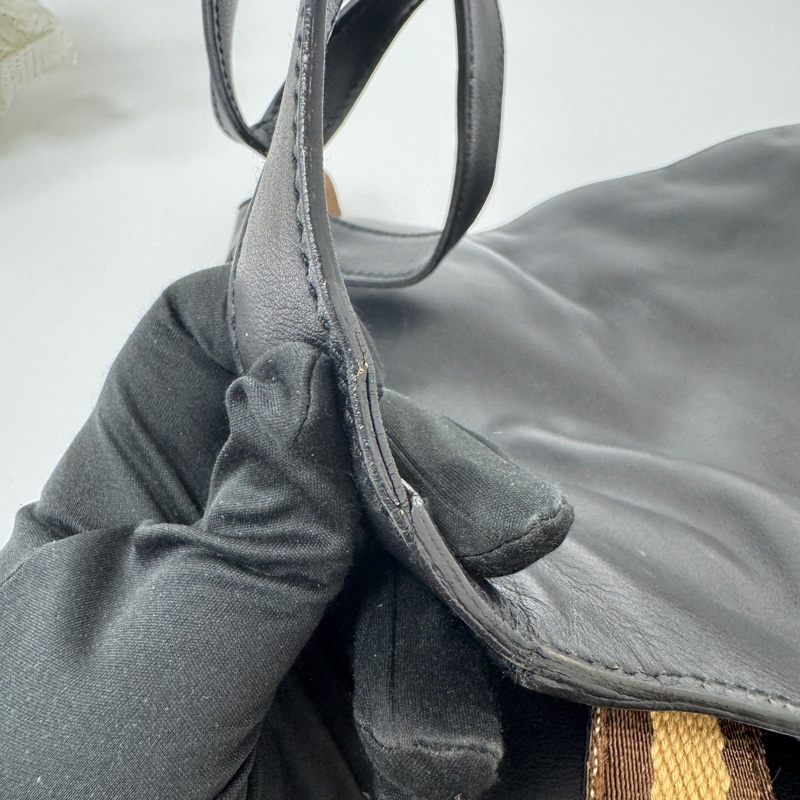 Gucci 古馳 單肩包 皮革 vintage 中古 二手-15