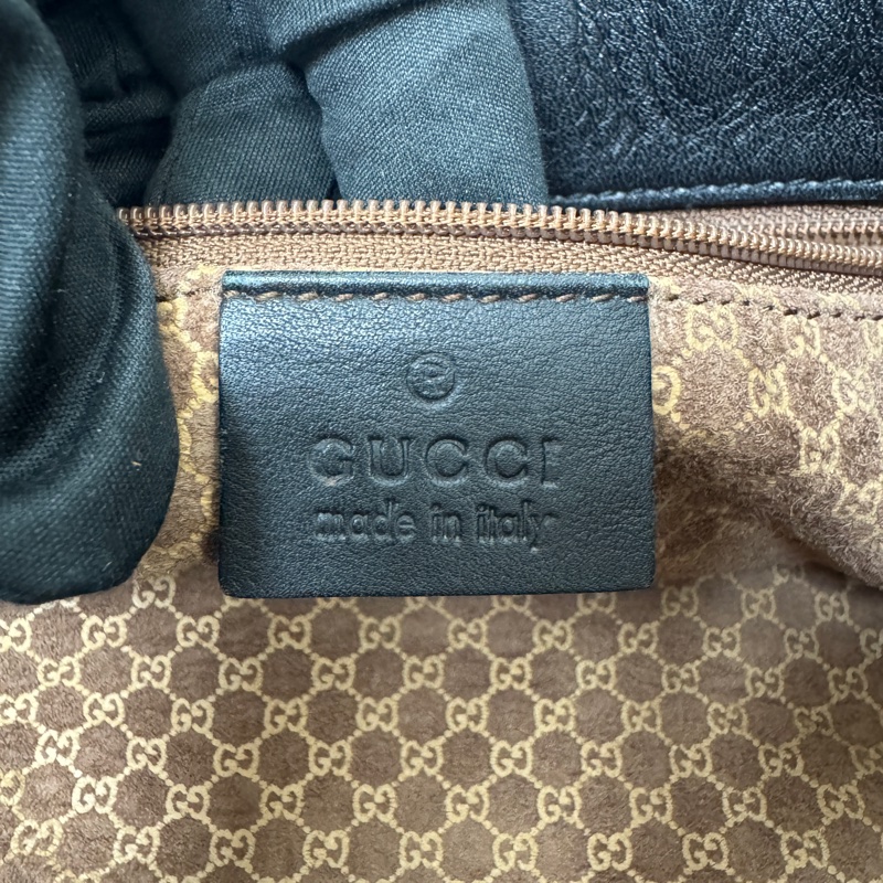 Gucci 古馳 單肩包 皮革 vintage 中古 二手-16